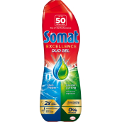 Somat Excellence Gel Anti-Grease gel do myčky zaručí perfektní čistotu a zářivý lesk 50 dávek 900 ml