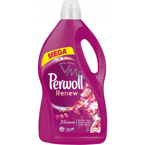 Perwoll Renew Blossom 3v1 tekutý prací gel na všechny druhy prádla 62 dávek 3,72 l