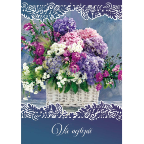 Ditipo Hrací přání Vše nejlepší Karel Gott Stokrát chválím čas 224 x 157 mm