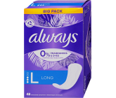 Always Daily Protect Long bez parfemace slipové intimní vložky 48 kusů