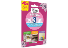 Sweet Home Fiorito - Květinová vůně vonné sáčky do skříní 3 kusy