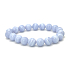 Chalcedon Malawi náramek elastický přírodní kámen, kulička 10 mm / 16 - 17 cm, AA kvalita, kámen lásky, radosti