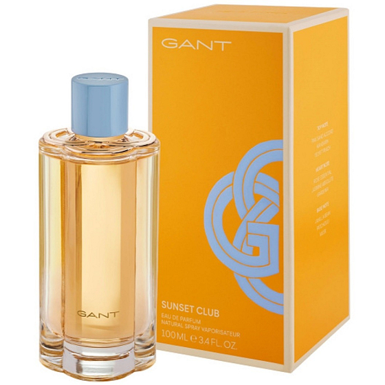Gant Sunset Club parfémovaná voda pro ženy 100 ml – svěží a elegantní vůně s ovocnými a květinovými tóny, ideální pro letní dny a večerní příležitosti.