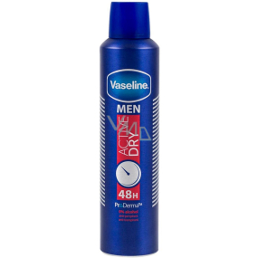 Vaseline Deo sprej Men Active Dry, 250 ml