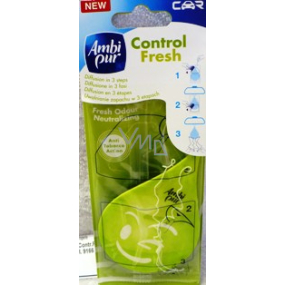 Ambi Pur Car Control Fresh Odour Neutralizing osvěžovač vzduchu závěsný 7 ml