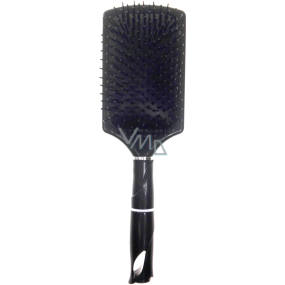 Kartáč na vlasy plochý 26 cm černý