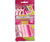 Super-Max Long Handle Lady jednorázový 2břitý holicí strojek 5 kusů