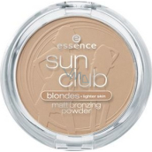 Essence Sun Club Blondes matující bronzový pudr 01 Natural 15 g