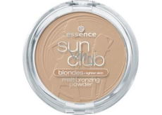 Essence Sun Club Blondes matující bronzový pudr 01 Natural 15 g