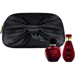 Christian Dior Hypnotic Poison toaletní voda 50 ml + tělové mléko 50 ml + kabelka, dárková sada