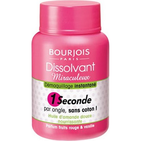 Bourjois Magic Nail Polish Remover 1 Second odlakovač na nehty 75 ml