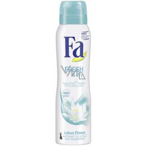 Fa Fresh & Dry Lotus Flower antiperspirant deodorant sprej pro ženy 150 ml