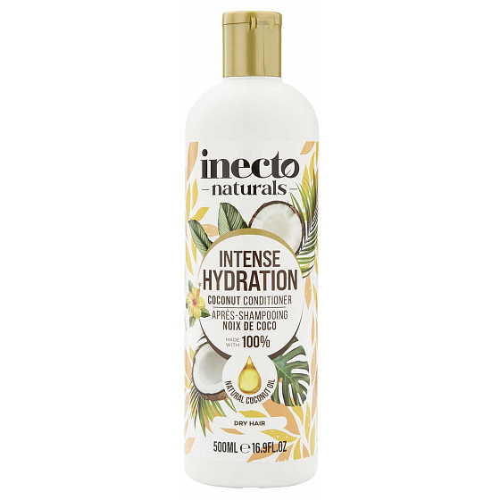 Inecto Naturals Coconut kondicionér na vlasy s čistým kokosovým olejem 500 ml