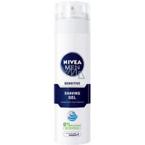 Nivea Men Sensitive gel na holení pro citlivou pleť 200 ml