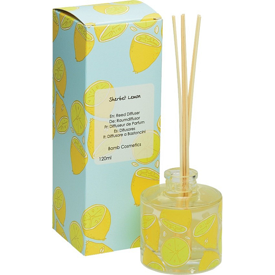 Bomb Cosmetics Citronová zmrzlina - Sherbet Lemon aroma difuzér 120 ml