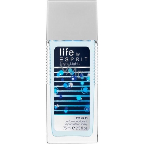 Esprit Night Lights Man parfémovaný deodorant sklo 75 ml