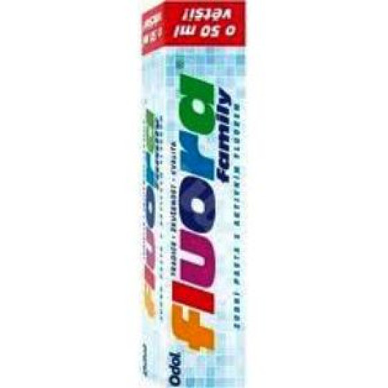 Odol Fluora Family s aktivním fluorem zubní pasta 125 ml