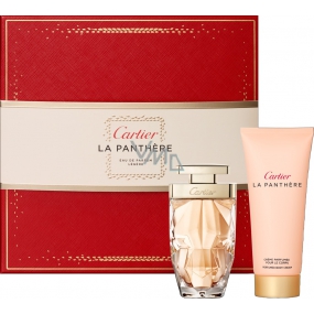 Cartier La Panthere Legere parfémovaná voda 50 ml + tělový krém 100 ml, dárková sada