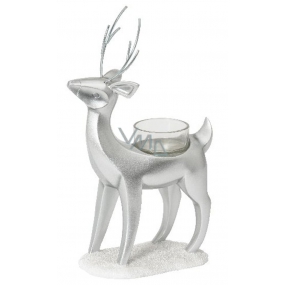 Yankee Candle Arctic Forest svícen Sob stojící na čajovou svíčku