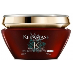 Kérastase Aura Botanica Masque Fondamental Riche vyživující maska bez silikonů pro suché vlasy 200 ml