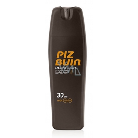 Piz Buin Ultra Light SPF30 ultra lehký hydratační fluid na opalování 200 ml sprej
