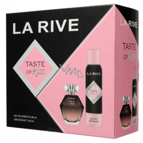 La Rive Taste of Kiss parfémovaná voda pro ženy 100 ml + deodorant sprej 150 ml, dárková sada