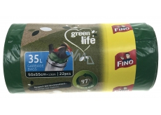 Fino Green Life Sáček do koše 35 l 50 x 55 cm 22 kusů