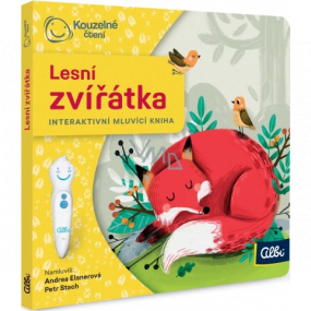 Albi Kouzelné čtení interaktivní minikniha Lesní zvířátka, věk 2+