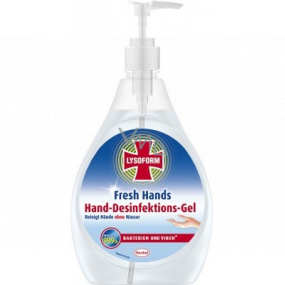 Lysoform Fresh Hands Dezinfekční gel na ruce dávkovač 480 ml