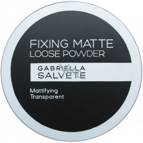 Gabriella Salvete Fixing Matte Loose Powder sypký fixační pudr Transparentní 6 g