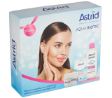 Astrid Aqua Biotic denní a noční krém 50 ml + micelární voda 400 ml + textilní maska 20 ml, kosmetická sada