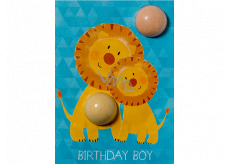 Bomb Cosmetics Birthday Boy Lion Šumivé přání s balistikem 2 x 15 g