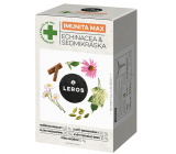 Leros Imunita Max Echinacea a Sedmikráska bylinný čaj na podporu přirozené obranyschopnosti organismu 20 x 1,2 g