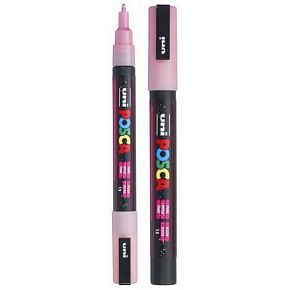 Posca Univerzální akrylátový popisovač 0,9 - 1,3 mm Růžová PC-3M
