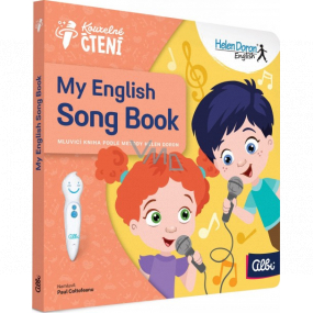 Albi Kouzelné čtení interaktivní kniha My English Song Book, věk 2-7