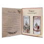 Bohemia Gifts Vánoční přání sprchový gel 250 ml + šampon na vlasy 250 ml, kniha kosmetická sada