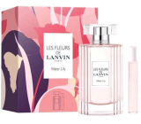 Lanvin Les Fleurs Water Lily toaletní voda 50 ml + toaletní voda miniatura 7,5 ml, dárková sada pro ženy