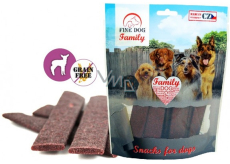 Fine Dog Family jehněčí pásek přírodní masová pochoutka pro psy 200 g