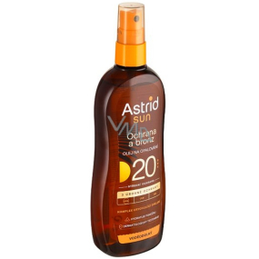 Astrid Sun OF20 olej na opalování sprej 200 ml