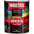 Industrol S2013 univerzál lesk vrchní barva na kov a dřevo, 2880 kaštanově hnědá, 600 ml