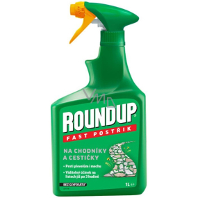 Roundup Fast postřik na chodníky a cestičky 1 l rozprašovač 1094372 3/2026