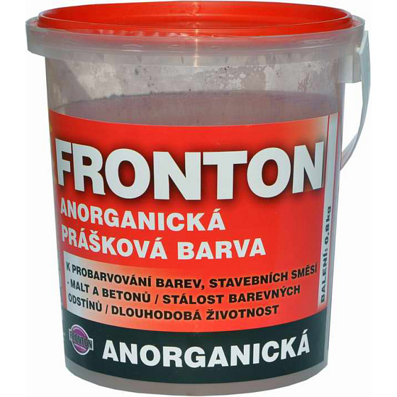 Fronton prášková barva do stavebních směsí malt a betonů, 0271 hněď kaštan, 800 g