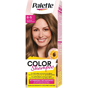 Palette Color Shampoo barva na vlasy 6-5 Oříškově plavá, 50 ml Palette Color Shampoo barva na vlasy 6-5 Oříškově plavá, 50 ml