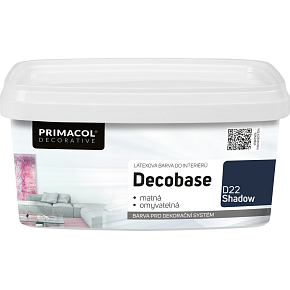 Primacol Decorative Decobase omyvatelná malířská barva, D22 Shadow, 1 l