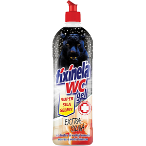 Fixinela Extra Wc gel síla šelmy, WC čistič, 750 ml