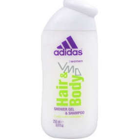 Adidas sprchový gel na tělo a vlasy pro ženy 250 ml