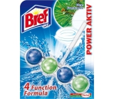 Bref Power Aktiv 4 Formula Borovice Freshness WC blok pro hygienickou čistotu a svěžest Vaší toalety, zbarvuje vodu 51 g