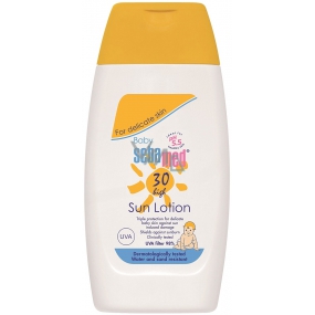 SebaMed Baby Sun SPF30 opalovací mléko pro děti vysoká ochrana 200 ml