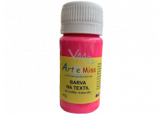 Art e Miss Barva na světlý textil 81 Neon růžová 40 g