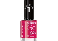 Rimmel London Super Gel by Kate lak na nehty 024 Red Ginger 12 ml